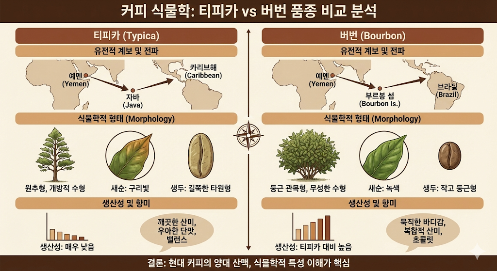 커피 품종 비교 및 특징