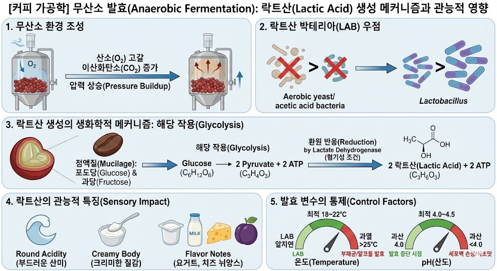 무산소 발효 과정 설명